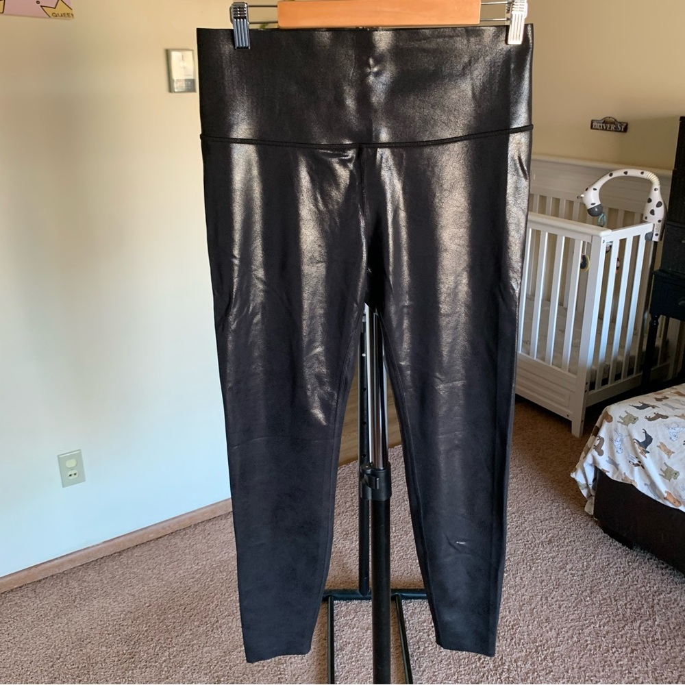 Knix Faux Leather Leggings